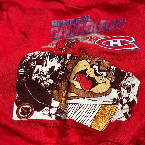 Montreal Canadians vintage Sweatshirt 1992 - Picture 5 of 6